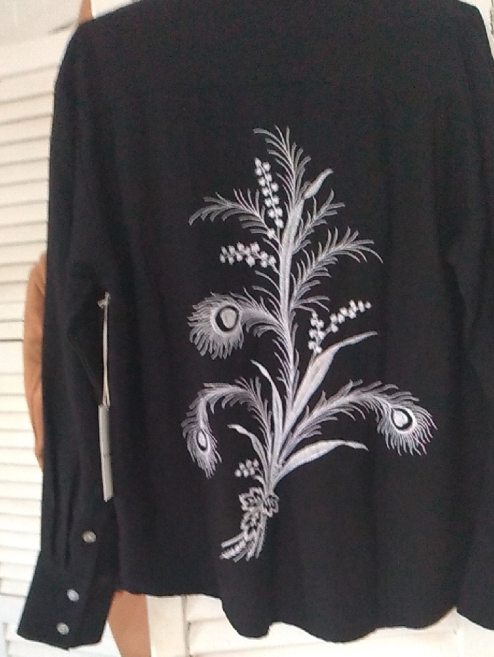 R.G. Kane Embroidered Shirt M